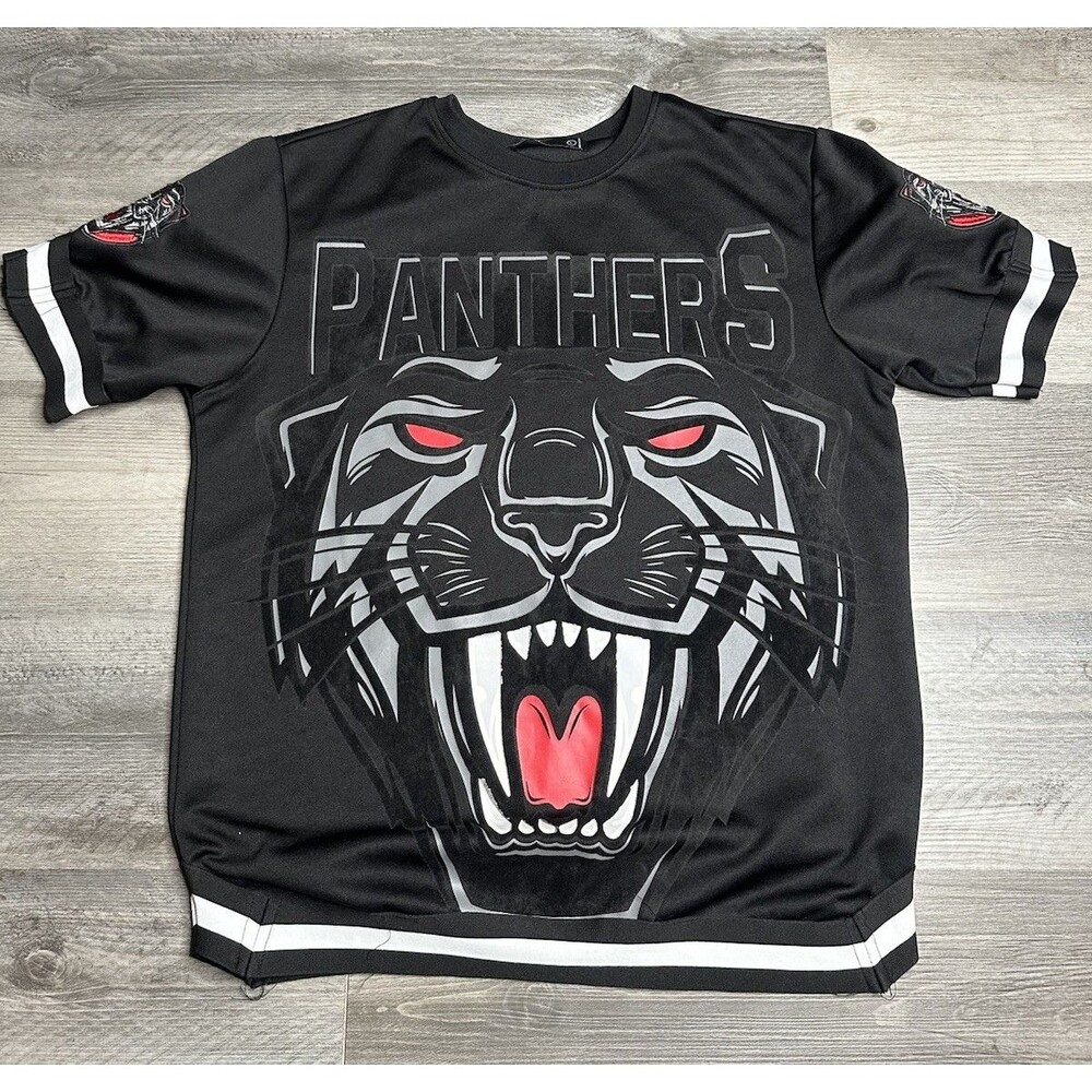 Hudson Outerwear Panthers Men’s Size Large Jersey T Shirt